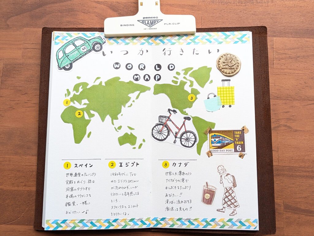 行きたい場所ノートづくりで忘れかけていた好きが思い出せた
