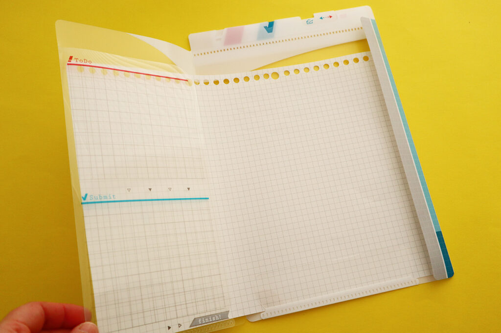 苦手をサポートする文具シラセファイル