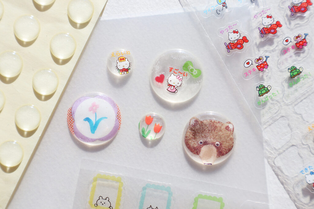 ぷっくりシールをつくろう